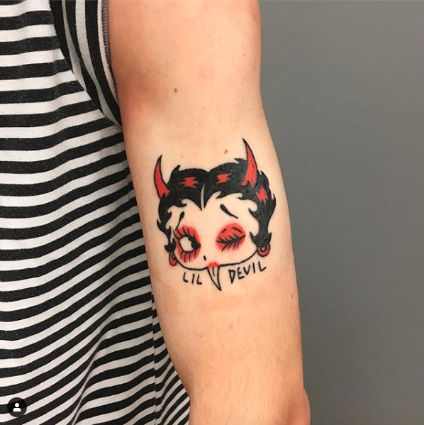 Ambear-Betty-Boop-Tattoo