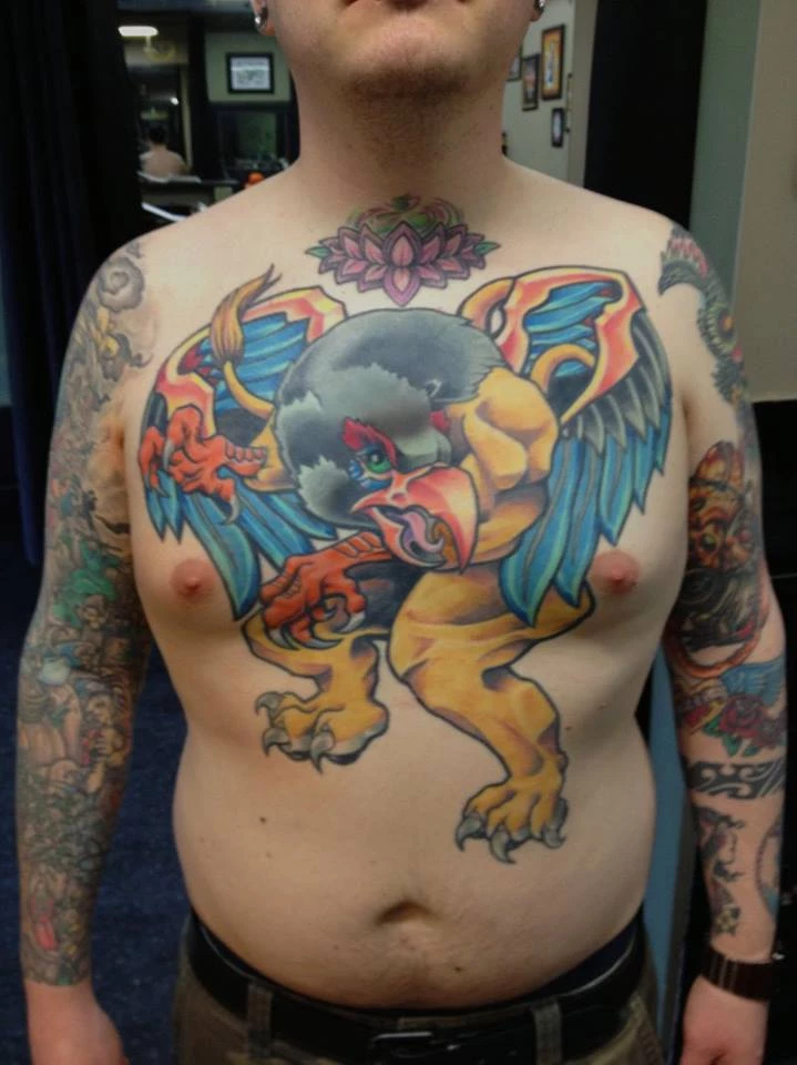 Bill_McVey-NeoTraditional_Chestpiece_Tattoo