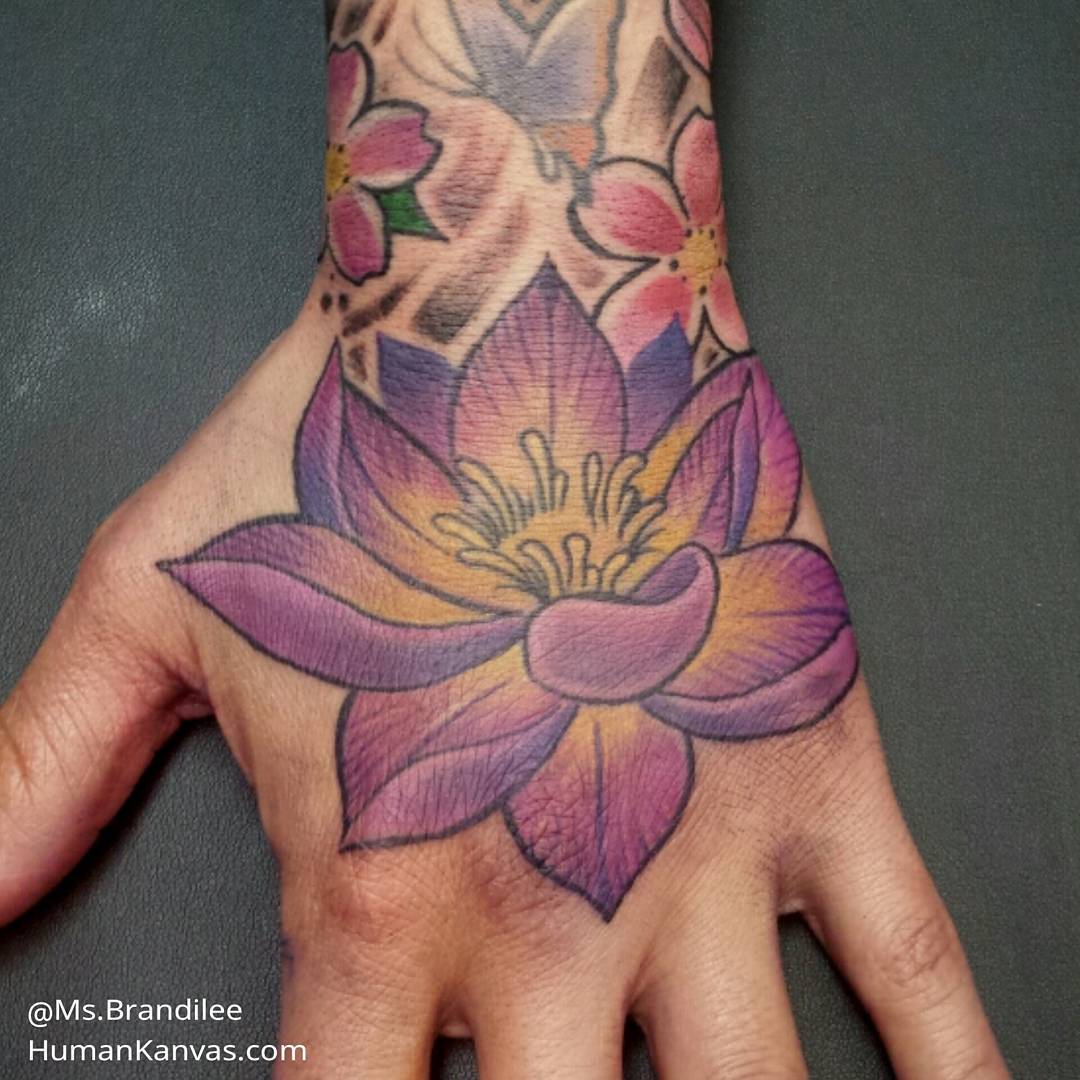 Brandi_Lee-Colour-Lotus_Tattoo