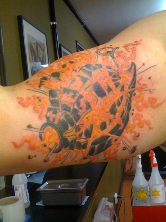 Chrys_Goldberg-Grenade_Tattoo