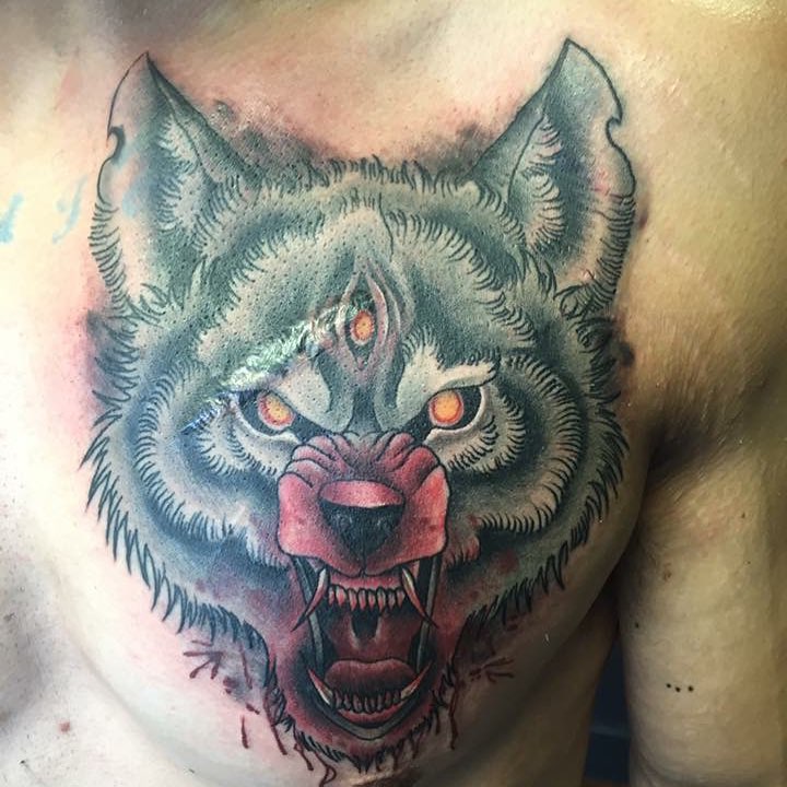 Devon_Titley-Bloody_Nose_Wolfe_Tattoo