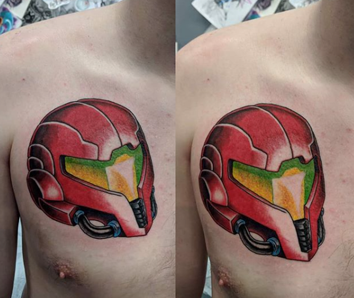 Felicia_Pach-Metroid_Nintendo_Helment_Tattoo