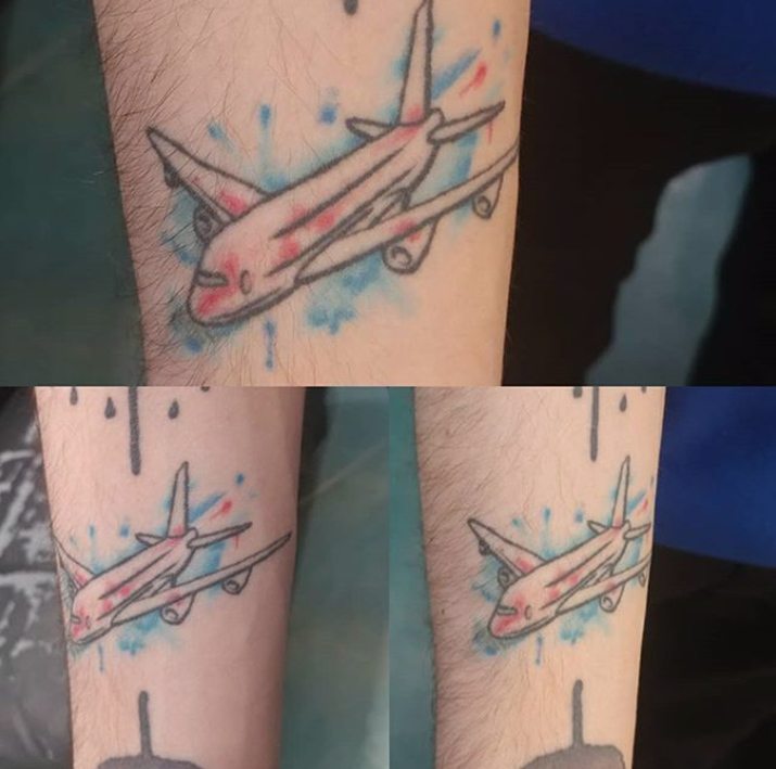 Felicia_Pach-Water_Color_Airplane_Tattoo