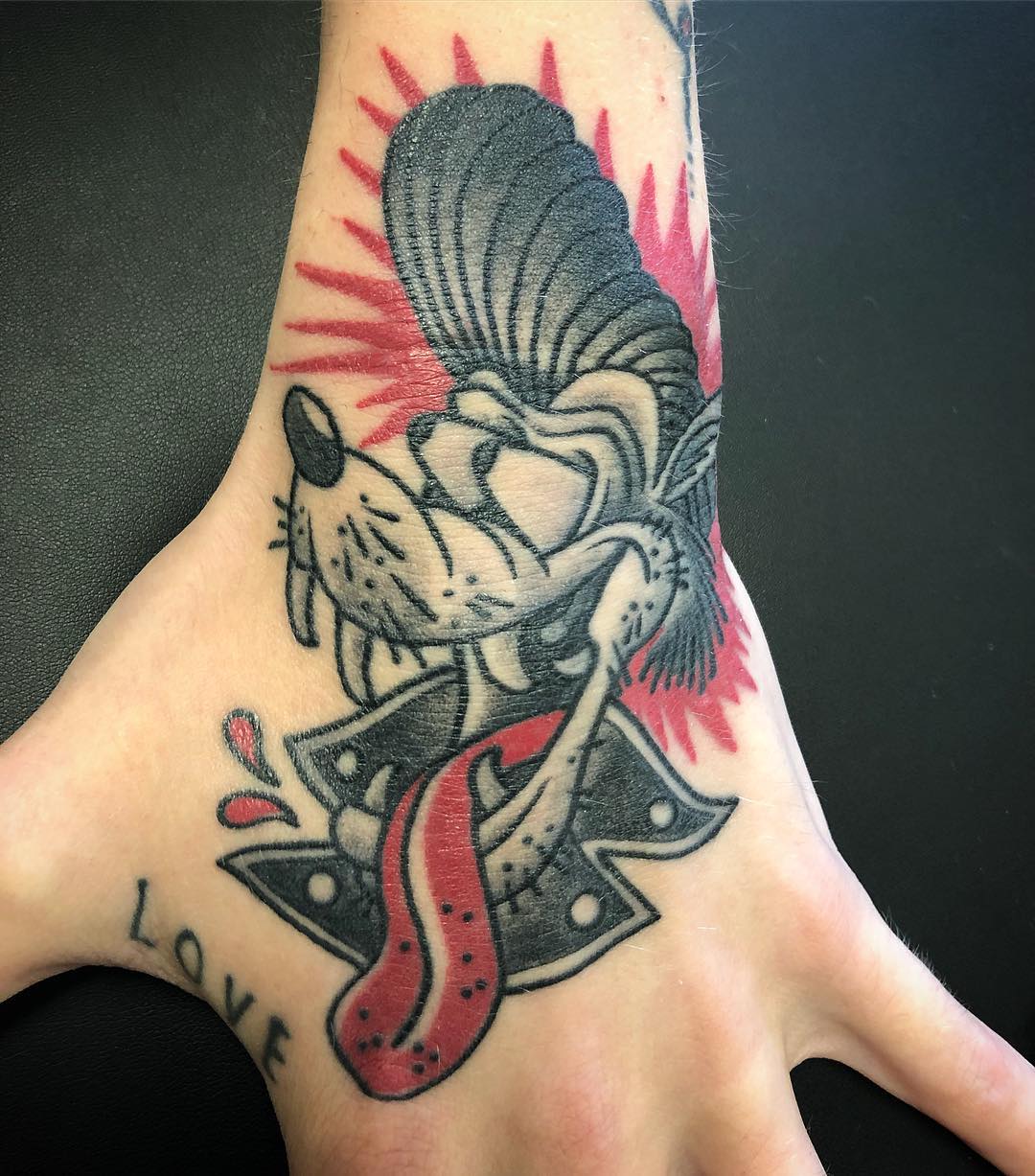 JF_Blackeyes-Catoon_Wolf_Hand_Tattoo