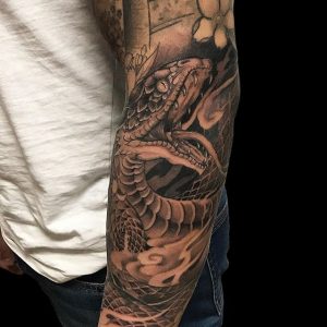 Jim_Tran-Snake_Sleeve_Tattoo