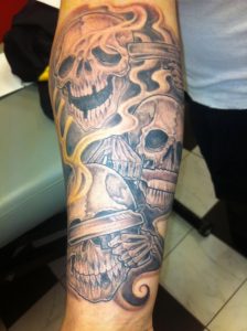 Kyle_Kirkland-Guns_Skulls_Tattoo