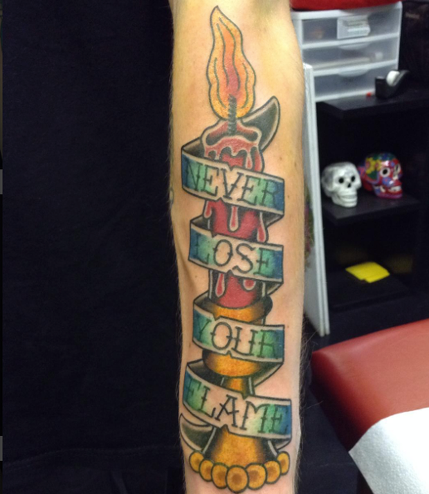 Sailor_Geoffrey-Traditional_Candle_Tattoo_with_Banner