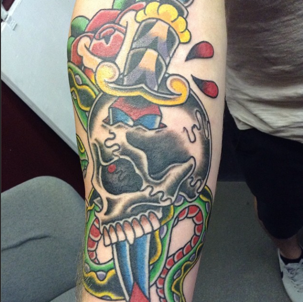 Sailor_Geoffrey-Traditional_Skull_and_Snake_Tattoo