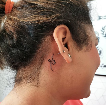 Tairie_Medic-Behind-the-Ear-Tattoo