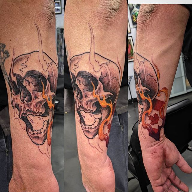 Bryan_Ferrari-Skull-Tattoo