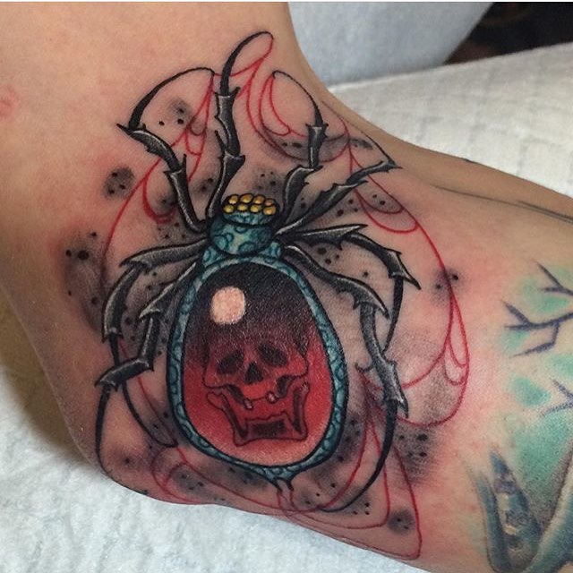 Damian_Robertson-Spider-Tattoo