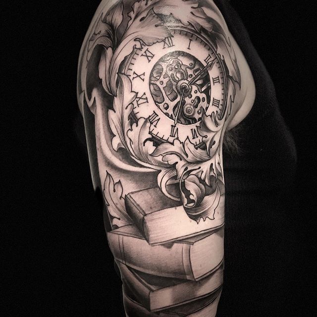 Francisco_Ordonez-Clock-Books-Tattoo