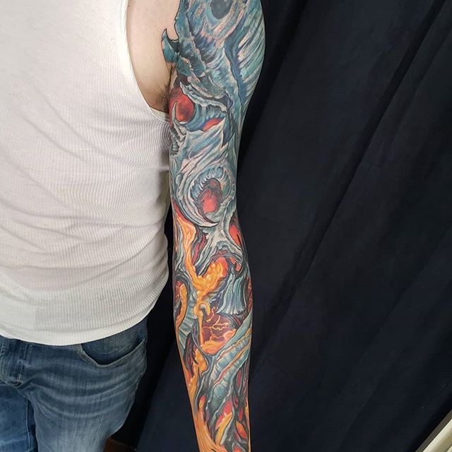 Josh_Lamoureux-Biomechanical-Tattoo