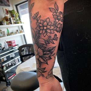 Melissa_Bennett-Floral Tattoo