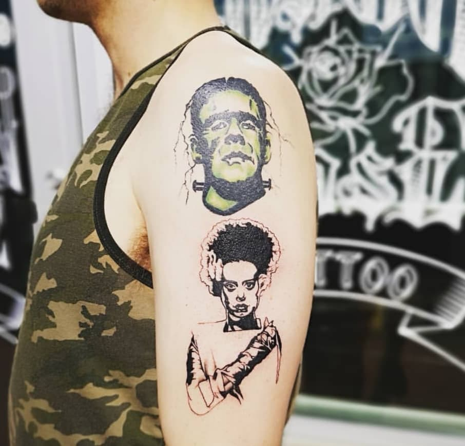 Oralie_George-Bride_and_Frankenstein_Tattoo