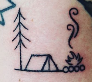 Oralie_George-Camping_Tatoo