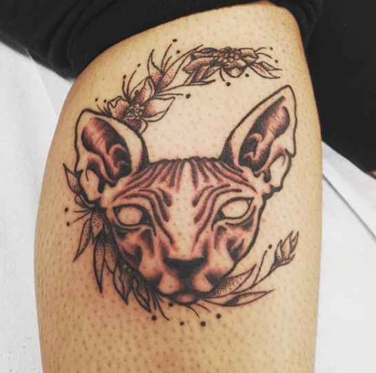 Oralie_George-Cat_Tattoo