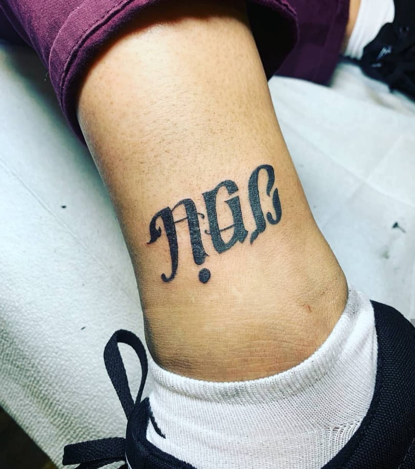 Oralie_George-Initials_Tattoo