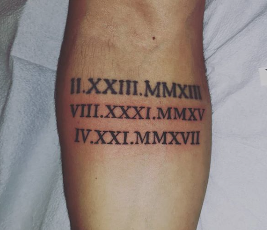 Oralie_George-Roman_Numerals_Tattoo